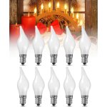 Kal - e10 led bougie ampoule 1wac 8 55v bougie arc pont ampoule de remplacementdimmable blanc chaud 2200ke10 ...