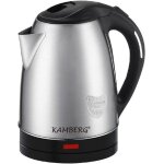 Kamberg - bouilloire Électrique inox 18 / 10 - 18 l - 1500 w - satinée - Ébullition rapide - 0008126 Kamberg - bouilloire Électrique inox 18 / 10 - 18 l - 1500 w - satinée - Ébullition rapide - 0008126