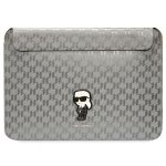 Karl lagerfeld sleeve 14 saffiano argent ? �tui ordinateur 13 / 14 cuir �co fermeture magn�tique