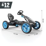 Kart  pdales berg rally apx bleu