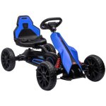 Karting quad buggy p�dales bleu pour enfants 100x58x58 5cm stable marche avant arri�re 3 8 ans