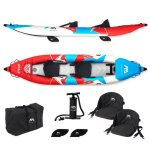Kayak gonflable aqua marina steam - 412 412x80cm
