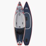 Kayak gonflable polyvalent - aqua marina - 2 / 3 places - bleu - stand up paddle