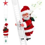 Kcvv - père noël électrique grimpant sur une échelle de corde escalade de noël santa escalade Échelle ... Kcvv - père noël électrique grimpant sur une échelle de corde escalade de noël santa escalade Échelle ...