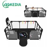 Kedia. grand parc pour b�b� 180 * 120 * 66cm parc enfant parc de jeux b�b� avec filet respirant et ventouses ...