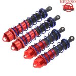 Keenso amortisseur avant arri�re de voiture 1 / 8 rc amortisseur damortisseur en m�tal arri�re en aluminium ...