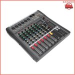 Keenso mixer audio audio mixer 6 canaux streaming m�lange de mixage sound board pour dj studio ac100 ...