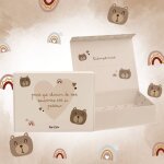 Keeplove - bote  souvenirs bb - coffret de naissance bote souvenirs enfant - cadeau naissance - ...