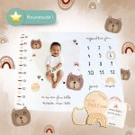 Keeplove - couverture tape bb - tapis mois bebe en franais - tapis photo bebe mois - cadeau naissance ...
