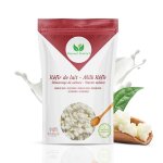 Kefir de lait ferments lactiques naturel kit de dmarrage de culture + ebook + bibliothque recettes