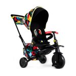 Poussette trike - smar trike - kelly anna - imagine - si�ge inclinable - sac de rangement - harnais 5 ...