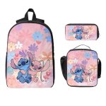 Kenlumo sac  dos stitch pour enfants - set de 3 pices (sac  dos sac  lunch isotherme & trousse) - ...