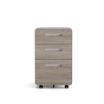 Kenoko caisson de bureau mobile moderne iwa avec 3 tiroirs meuble rangement bureau m�tal robuste 40x50x60cm ...