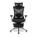 Kenoko fauteuil de bureau ergonomique avec repose - pieds matsu chaise bureau sige rglable en hauteur ...