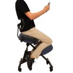 Kenoko okneel - chaise à genoux ergonomique avec dossier siège assis - genoux réglable posture droite ... Kenoko okneel - chaise à genoux ergonomique avec dossier siège assis - genoux réglable posture droite ...