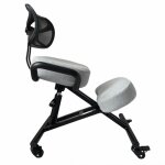 Kenoko okneel - chaise � genoux ergonomique �co - cuir avec dossier si�ge assis r�glable posture droite ...