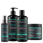 Ensemble hydratant cheveux � lhuile de coco - kerargan - apr�s - shampoing masque et s�rum - 3x500ml ...