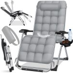 Kesser® bain de soleil pliable chaise longue avec coussin fauteuil transat de jardin camping résistant ... Kesser® bain de soleil pliable chaise longue avec coussin fauteuil transat de jardin camping résistant ...