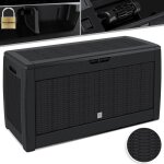 Kesser® coffre de rangement en résine extérieur 310 litres caisse de rangement pour coussins coffre de ... Kesser® coffre de rangement en résine extérieur 310 litres caisse de rangement pour coussins coffre de ...