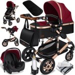 Kesser poussette combine 3en1 avec nacelle et sige auto poussette bb citadine 0 - 36 mois jusqu ...