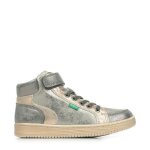 Baskets hautes - kickers - lolastic - argent - Élastique - scratch - fille Baskets hautes - kickers - lolastic - argent - Élastique - scratch - fille
