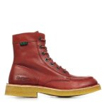 Kickers bottillons kick orijeans rouge terracotta