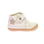 Kickers bottillons sokistic blanc casse etoile