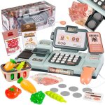 Kinderplay caisse enregistreuse enfant avec calculatrice sons lumière scanner accessoires ? dès 3 ans ... Kinderplay caisse enregistreuse enfant avec calculatrice sons lumière scanner accessoires ? dès 3 ans ...