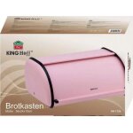 Bo�te � pain - kinghoff - kh 1756 - m�tal - acier - rose