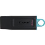 Kingston cl usb datatraveler exodia 64gb - avec capuchon de protection et anneaux pour porte cls