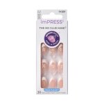 Kiss impress mod franais lot de 30 ongles artificiels autocollants - longueur m - manucure rapide et ...
