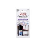 Kiss kit de d�marrage gel uv transparent 5 ml - renforce et prolonge les ongles - 20 moules primer pinceau ...
