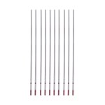 Kit de 10 �lectrodes en c�rium tungst�ne 150mmpointe de soudage � larc sous argon la maintenance m�canique ...