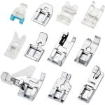 Kit de 11 pieds presseurs pour machine à coudre accessoires de remplacement pour certains modèles de ... Kit de 11 pieds presseurs pour machine à coudre accessoires de remplacement pour certains modèles de ...