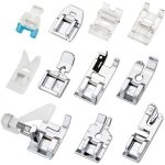 Kit de 11 pieds presseurs pour machine à coudre accessoires de remplacement pour certains modèles de ... Kit de 11 pieds presseurs pour machine à coudre accessoires de remplacement pour certains modèles de ...