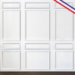 Kit de 12 moulures murales en bois pin des landes - prt  coller et peindre - ernestine - 2 mtres - ...