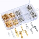 Kit de 150 cosses à sertir électriques pour automobile connecteurs de bornes de fil électrique 63 mm ... Kit de 150 cosses à sertir électriques pour automobile connecteurs de bornes de fil électrique 63 mm ...