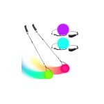 Kit de 2 boules led lumineuses pour danse et spectacle - blanc Kit de 2 boules led lumineuses pour danse et spectacle - blanc