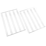 Kit de 2 grilles gauche et droite four cuisini�re 4055488177 ikea electrolux aeg arthur martin faure ...