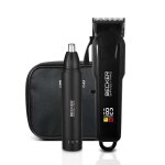 Kit de tondeuses sans fil - becker shaves et trims - strim xn - batterie 1800mah - lame 45 mm - tondeuse ...