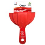 Kit d�collage papier peint - quelyd - 3 spatules synth�tiques - multi - formats - bords aff�t�s - non ...
