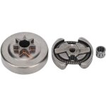 Kit 3 pi�ces tambour dembrayage et roulements pour tron�onneuse husqvarna 235e 240 1361371411423641