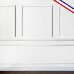 Kit de 4 moulures murales en bois - pin des landes - blandine b - prt  coller et peindre - 99deco