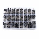 Kit de 500 condensateurs lectrolytiques - 24 valeurs 16v - 50v pour applications lectroniques