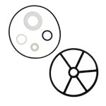 Kit 6 joints vanne piscine hayward sp0710 - anneau filtre joint torique rondelles caoutchouc / plastique ...