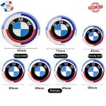 Kit 7 badge logo embleme bmw Édition 50e anniversaire capot 82mm + coffre 74mm + volant + 4 x cache moyeu ... Kit 7 badge logo embleme bmw Édition 50e anniversaire capot 82mm + coffre 74mm + volant + 4 x cache moyeu ...