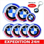Kit 7 badge logo embleme bmw Édition 50e anniversaire capot 82mm + coffre 74mm + volant + 4 x cache moyeu ... Kit 7 badge logo embleme bmw Édition 50e anniversaire capot 82mm + coffre 74mm + volant + 4 x cache moyeu ...