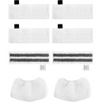 Kit 8 accessoires pour kärcher sc2 sc3 sc4 sc5 - lavettes pour karcher nettoyeur vapeur Kit 8 accessoires pour kärcher sc2 sc3 sc4 sc5 - lavettes pour karcher nettoyeur vapeur
