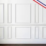 Kit de 8 moulures murales en bois pin des landes - pr�t � coller et peindre - justine - 3 m�tres - 99deco ...