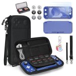 Kit accessoires nintendo switch lite 14 en 1 ? �tui de transport noir avec housse de protection et bo�tier ...